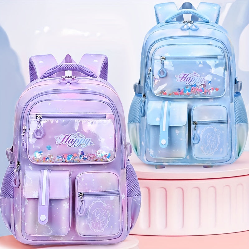 Chic & Spacious: Cute Large-Capacity Backpack for Stylish Students