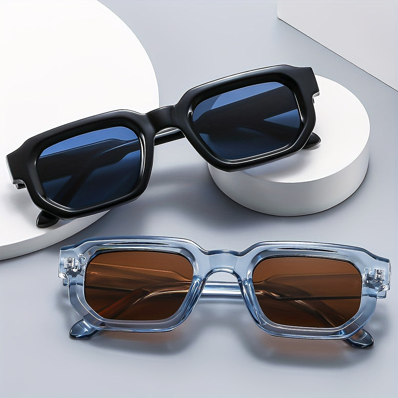 Men's New Retro Frame Sunglasses: Your Essential Travel Companion