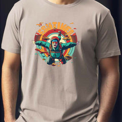 Skydiving-Inspired Summer T-Shirt: