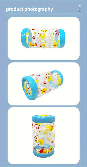 Crawling Activity Roller with Rattle and Ball for Infants and Toddlers