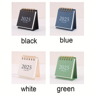 2025 Flip Page Desk Calendar with Memo Pad