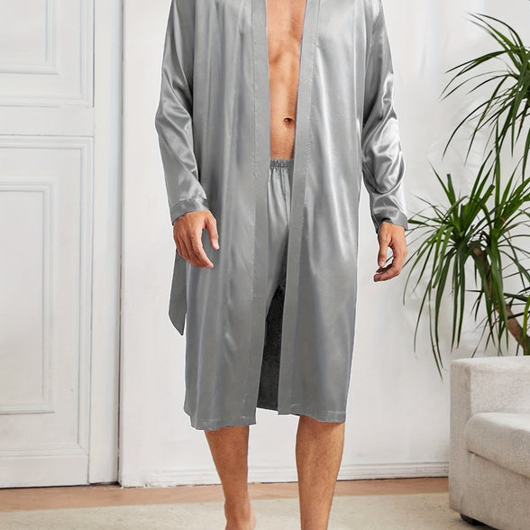 Simple Style: Ice Silk Pajama Sets for Ultimate Comfort