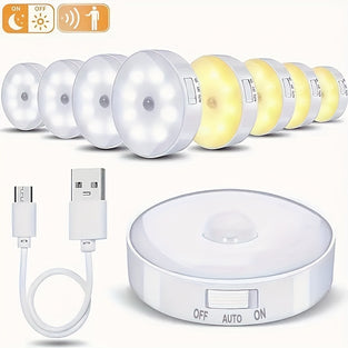 3pcs For Smart Motion Sensor LED Lights Set