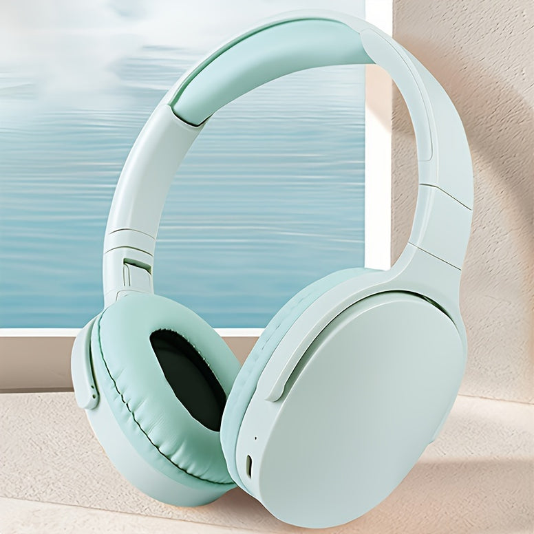 Premium Over-Ear Wireless Headphones: 20H Playtime, Foldable, Ideal for Teens & Adults