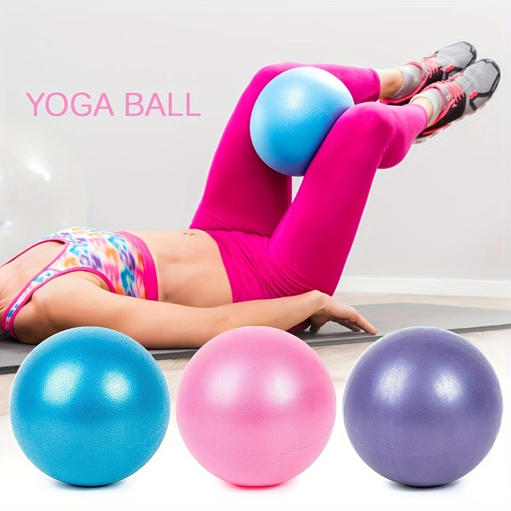 Inflatable Stability Ball with Straw