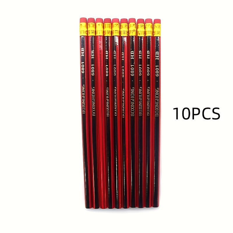 50-Pack Classic HB Wood Pencils with Erasers