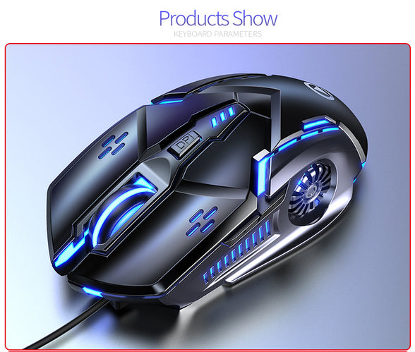 G-601099512521718 Mechanical Gaming Mouse: The Ultimate Silent Mouse for Computer Racer Enthusiasts