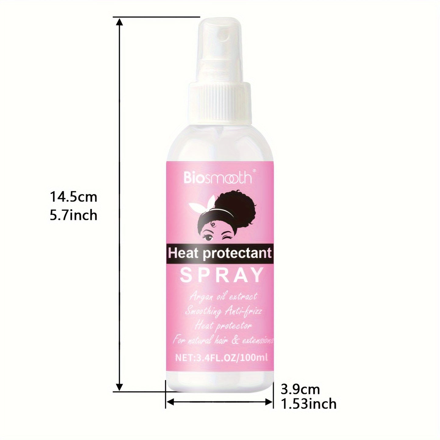 Keratin Smoothing Heat Protectant Spray - 100ml