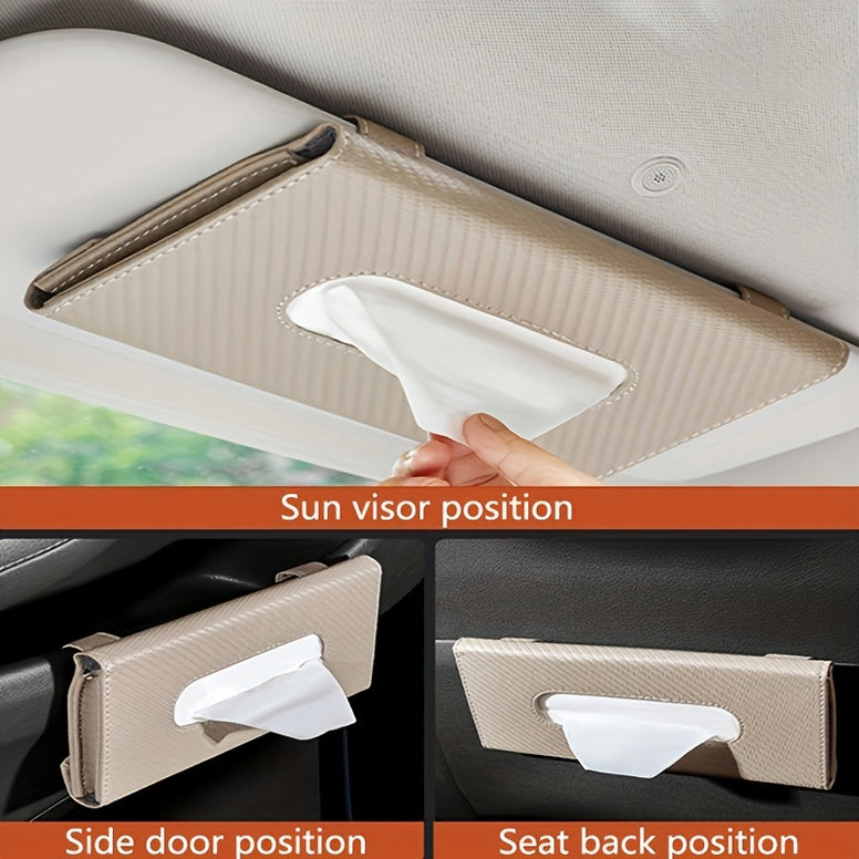 Versatile PU Car Organizer Bag