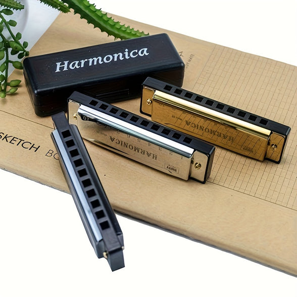 10-Hole Harmonica Mouth Organ Puzzle: The Perfect Musical Instrument for Beginners