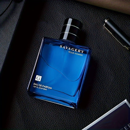 Perfume Men's Popular Long Lasting Light Fragrance Azure Perfume Boys Cologne Men's Perfume 55ML