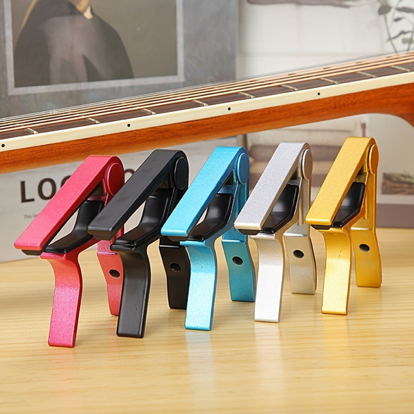 Premium Aluminum Alloy Guitar Capo: Quick Change Clamp for Guitarists of All Styles