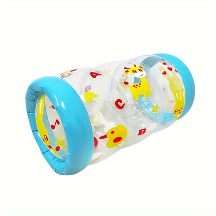 Crawling Activity Roller with Rattle and Ball for Infants and Toddlers