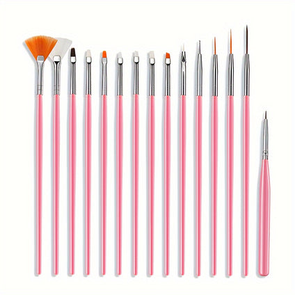 15pcs Nail Art Brush Set