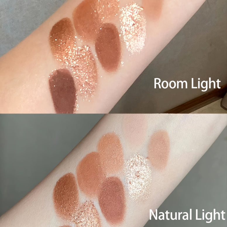 Chocolate Eyeshadow Palette: Natural Nude Matte