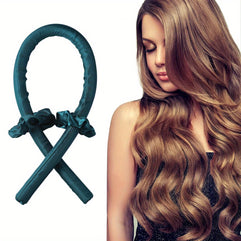 Effortless Waves Hair Tool: Heatless Ing Rod Headband with Hair Ties