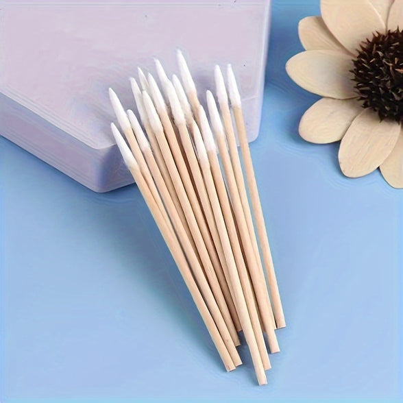 100PCS Odorless Nail Polish Remover Sticks