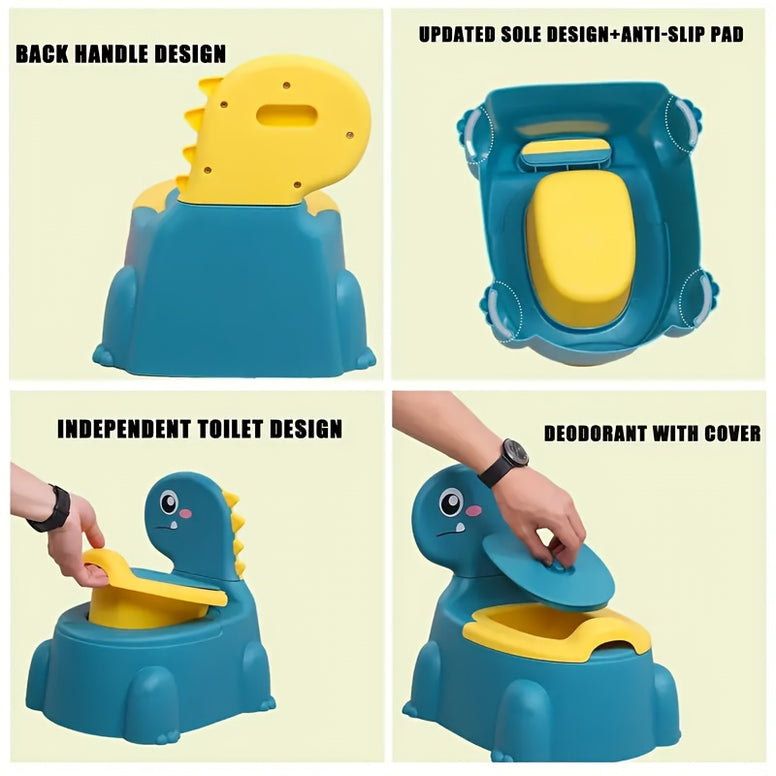 Adorable Dinosaur Potty Training Chair for Kids Aged 1 to 4