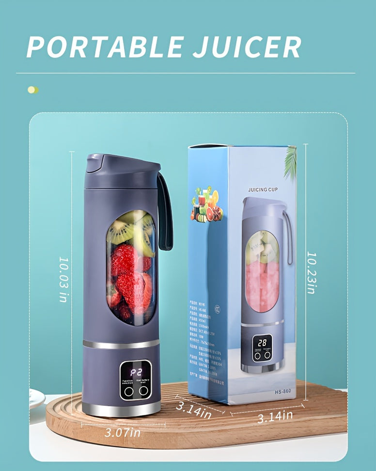 On-the-Go Blending: USB Rechargeable Mini Juicer !