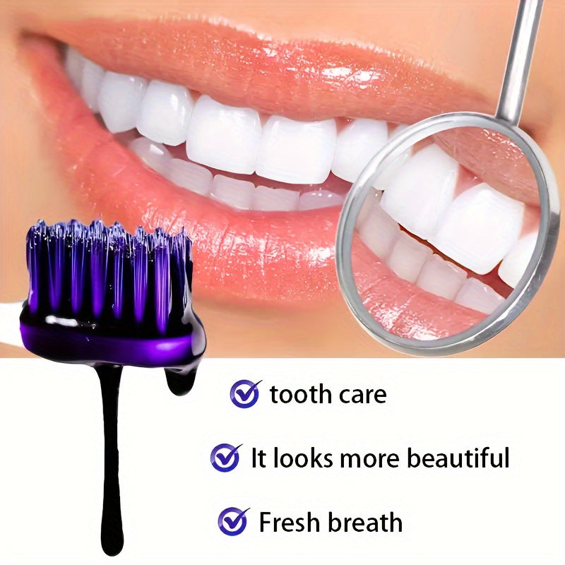 Purple Power: Clean Toothpaste for Brighter Smiles and Fresh Breath - 30ml