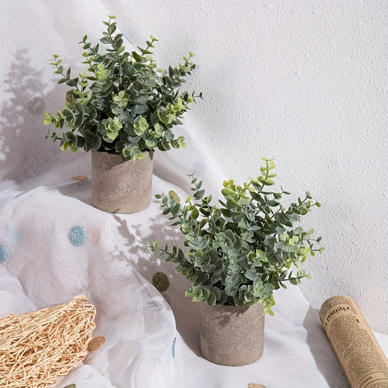 Charming Eucalyptus Simulation Plant Set