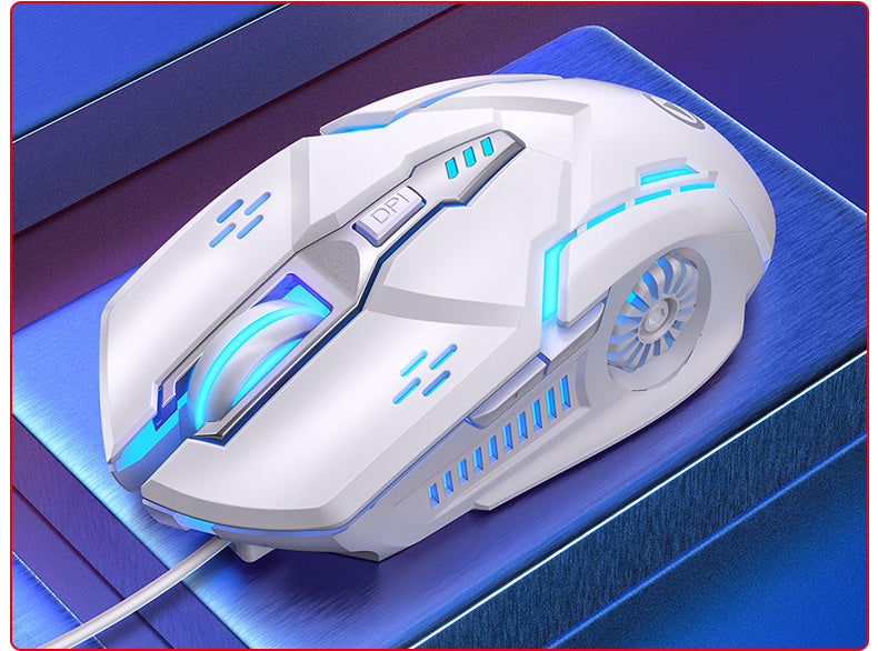 G-601099512521718 Mechanical Gaming Mouse: The Ultimate Silent Mouse for Computer Racer Enthusiasts