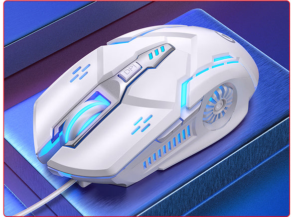 G-601099512521718 Mechanical Gaming Mouse: The Ultimate Silent Mouse for Computer Racer Enthusiasts