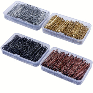 150pcs Bulk Hair Clip Simple Style Solid Color Metal Bobby Pin Side Clip Bangs Clip Hair Accessories For Women