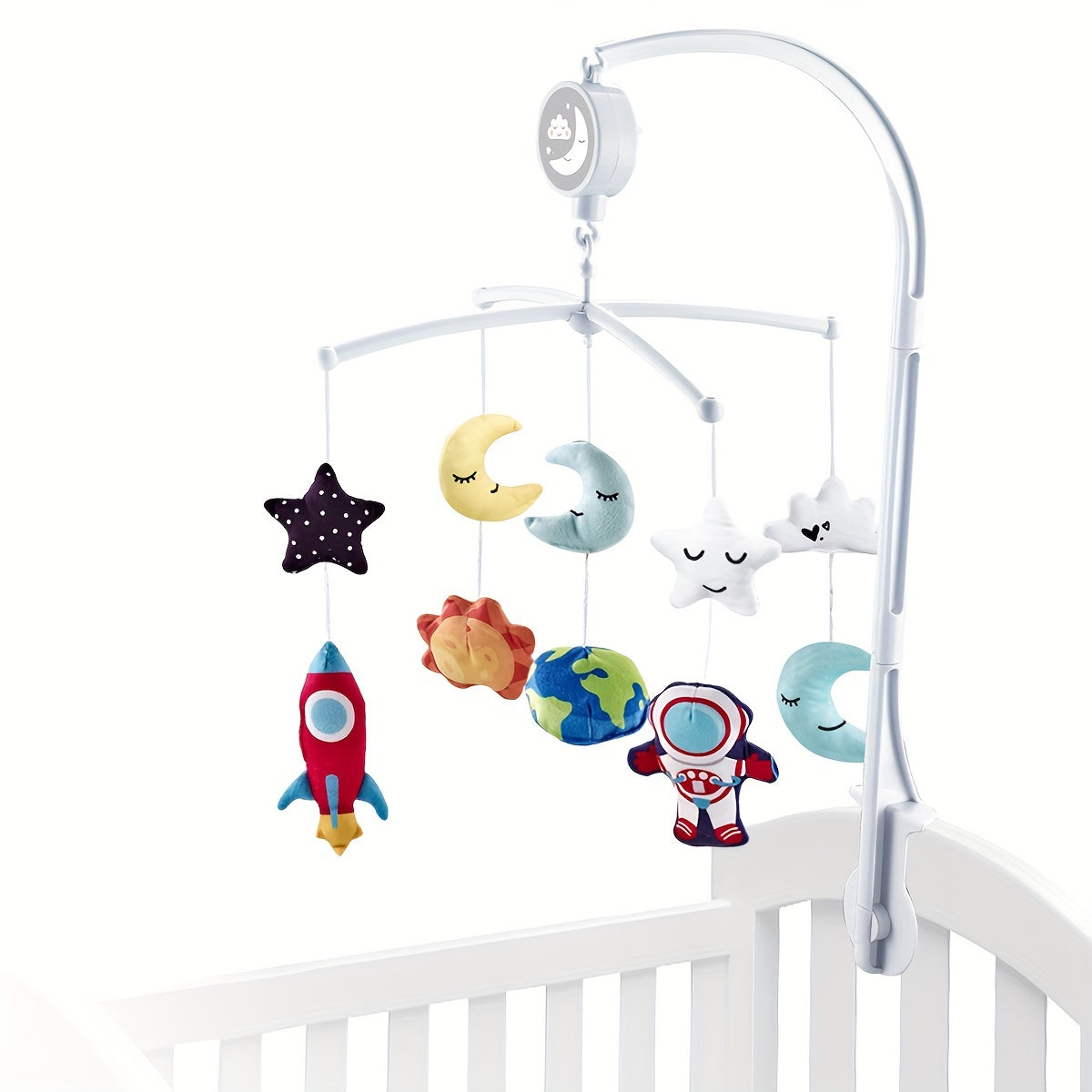 Cartoon Music Bed Bell Manual Adorable Design Gift for Kids Safe and Durable