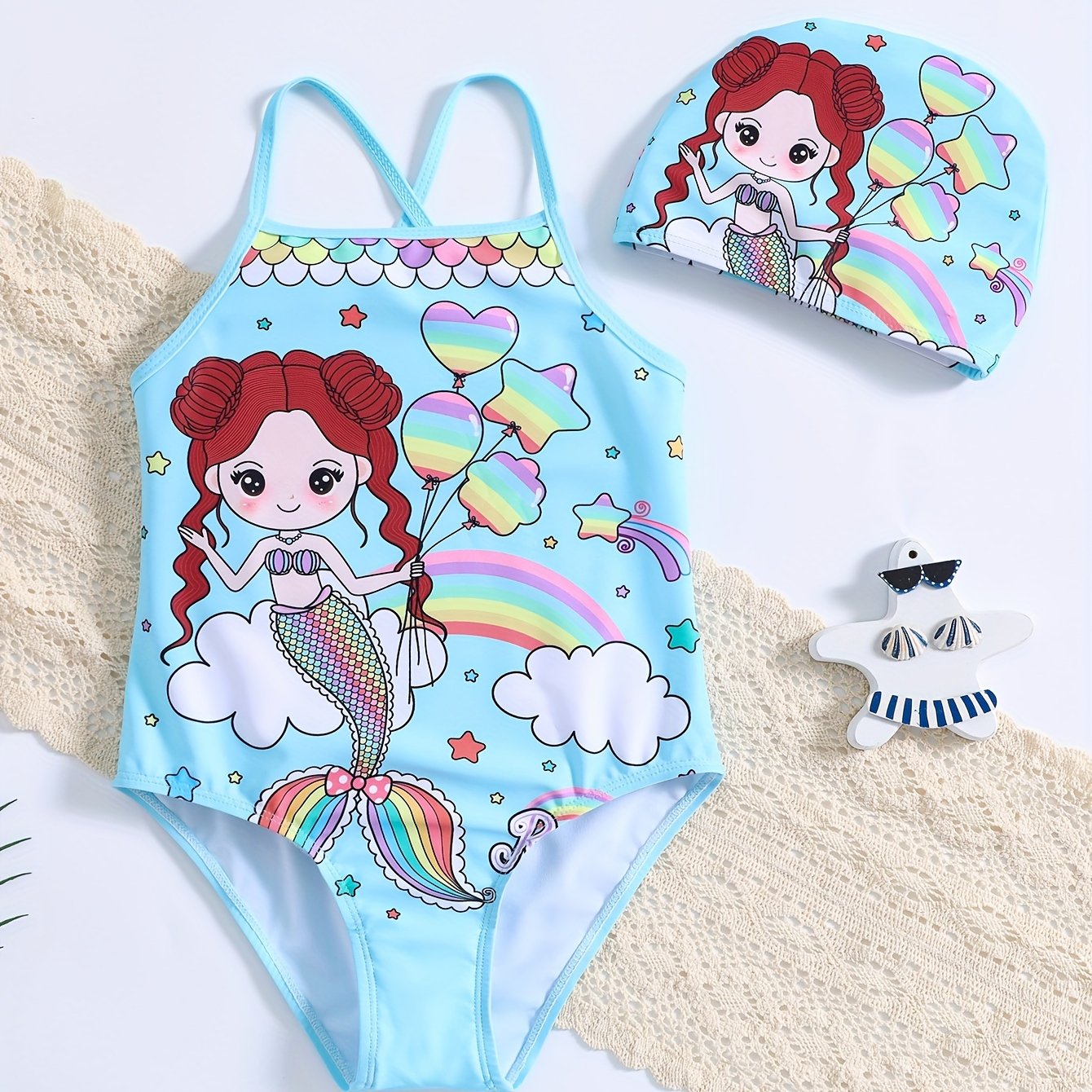 Adorable Baby Girl's Swimsuit