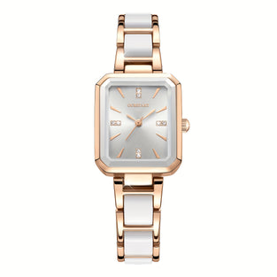 Stylish Quartz Watches with Alloy Strap - A Timeless Gift for Her