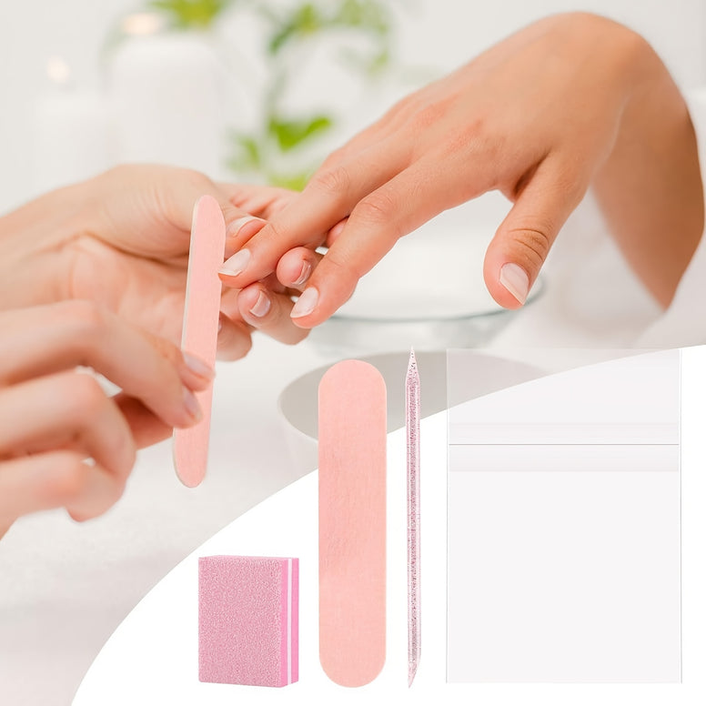 20-Piece Eco-Friendly Disposable Manicure Kit