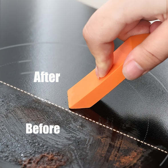 Miracle Limescale-Safe Rubber Cleaner: Effortless Household Cleaning Tool for Bathroom, Glass, Kitchen, Pots & More