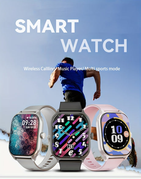 Ultimate Smartwatch for Men and Women: Stay Connected and Track Fitness with Ease!