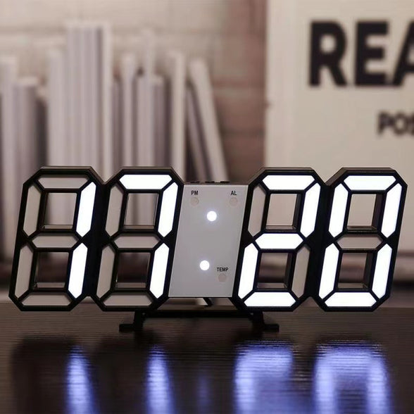 Stylish 3D LED Digital Clock