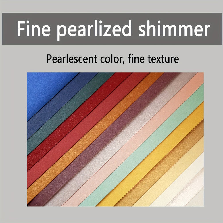 10 30 Pack A6 A4 Pearlized Craft Cardstock Premium Thick Paper