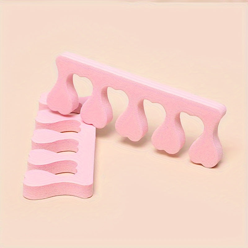 Soft Foam Toe Separators for Nail Art and Pedicure 2 Piece