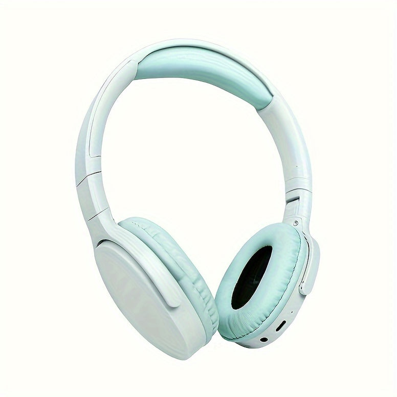 Premium Over-Ear Wireless Headphones: 20H Playtime, Foldable, Ideal for Teens & Adults