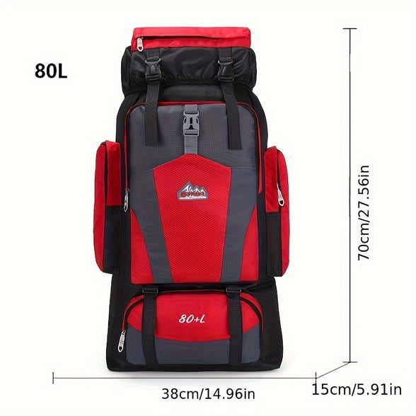 80L Large Capacity Mountaineering Backpack