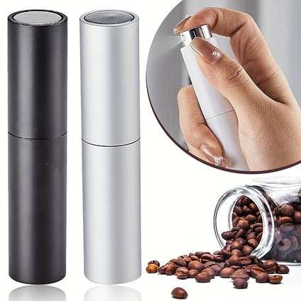 New Bee Portable 8ml Coffee Bean Spray Bottle - Multipurpose Mini Humidifier & Espresso Grinder Accessory for Coffee Machine Cleaning, Refillable Travel Perfume Atomizer, Twist-up Cologne Sprayer - Electricity Free Operation