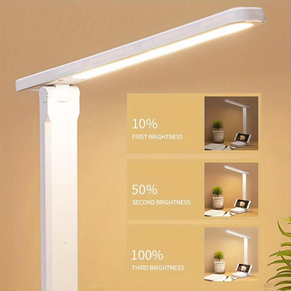 Smart & Stylish USB Rechargeable LED Desk Lamp