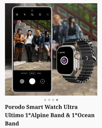 ULTIMO BLACK SMART WATCH 