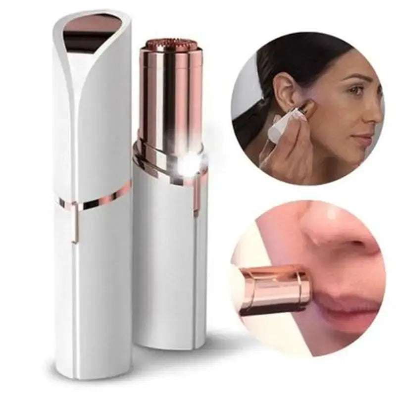 Women Hair Remover USB Rechargeable Eyebrow Trimmer Hair Remove Electric Ladies Face Shaver Epilator