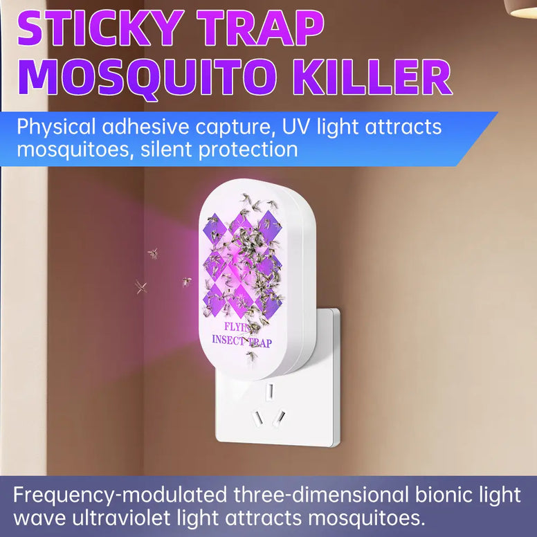 Cross-border new sticky trap mosquito killing lamp flying bug trap home mosquito repellent Fruit fly mosquito sticky trap