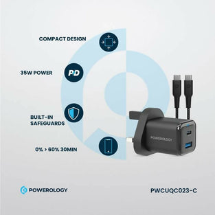 DUAL PORT SUPER COMPACT QUICK CHARGER