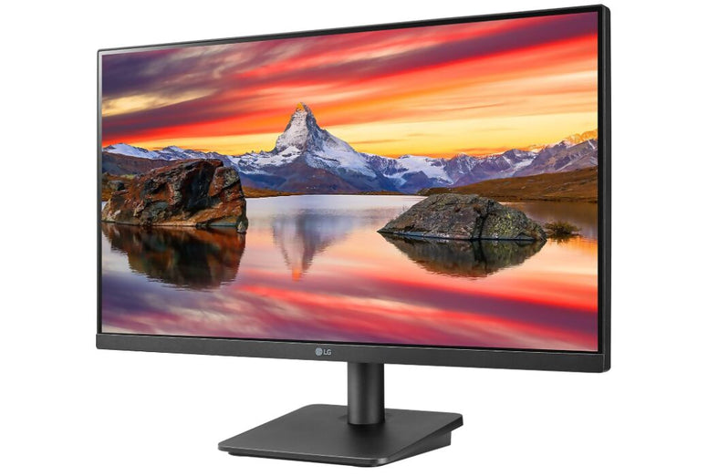 LG FHD (1920 x 1080) 24 Inch Computer Monitor, IPS, AMD FreeSync, 3-Side Borderless Design, 75Hz, 5ms, Reader Mode, Smart Energy Saving, OnScreen Control, HDMI, D-Sub, 24MP400-B, Black