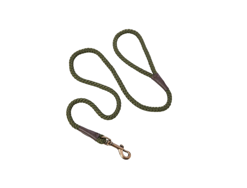 Heritage Nylon Rope Lead Green 1.07m X10mm Sz 1-3