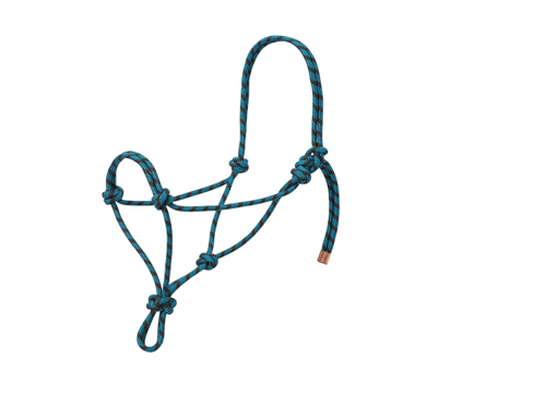 Weaver Leather Diamond Braid Rope Halter, Average Horse