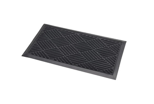 Addis Thirsk Doormat Black 70x40cm 517496