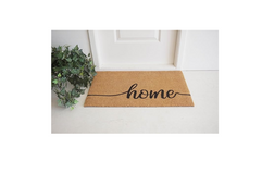 Orchid Home Printed Coir Doormat 45x75 cm, Front Door Rug, Heavy Duty Outdoor Door Mats, Anti Slip Entrance Mat Outside, Dirt Trapper Rubber Backed Doormat, Mats For Front Back (GE8366)